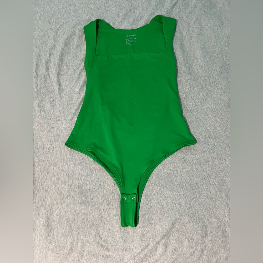Reoria Green Bodysuit